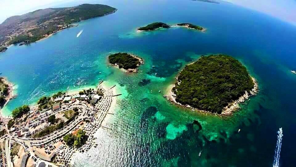 Vila Ademi Ksamil Villa Buitenkant foto